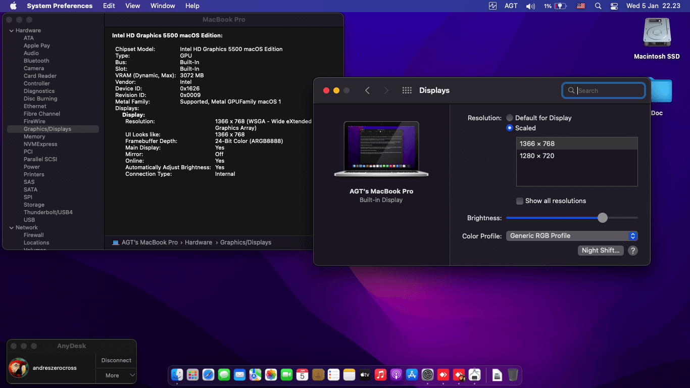 Asus A455LN WX030D 3rd [Broadwell   Intel HD 5500]   OpenCore 4